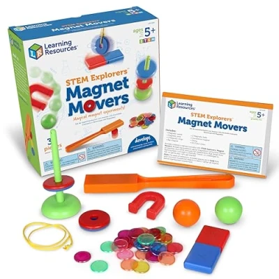 Bild av Learning Resources LER9295 Magnet Movers, magnetvärld — STEM Explorers