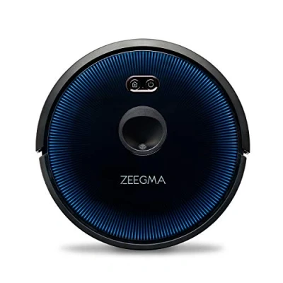 Bild av ZEEGMA Zonder Robo Vision Vacuum Cleaner Robot Våtmoppning, 7 driftlägen, navigationssystem, planeringsfunktion, 15 antikollisionssensorer, HEPA filter, smartphone app