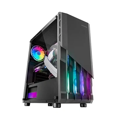 Bild av MARSGAMING MCX2 Datorhölje, Svart, 42.2 x 19.2 36.3 cm