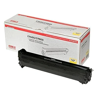 Bild av OKI Drum Yellow for C9600 C9800 Trumma