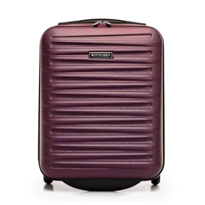 Bild av WITTCHEN Skyspeed Line Kabinväska Gratis ombord Liten styv ABS resväska Teleskophandtag 2 hjul Maroon
