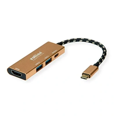 Bild av Roline docking station USB C 3.2 HDMI