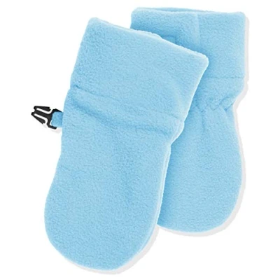Bild av Playshoes unisex barn vantar fleece, blå, 0 6 Månader
