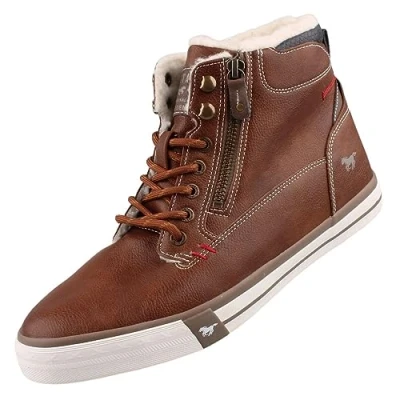 Bild av MUSTANG Herr 4072 604 sneakers, konjak, 44 EU, EU