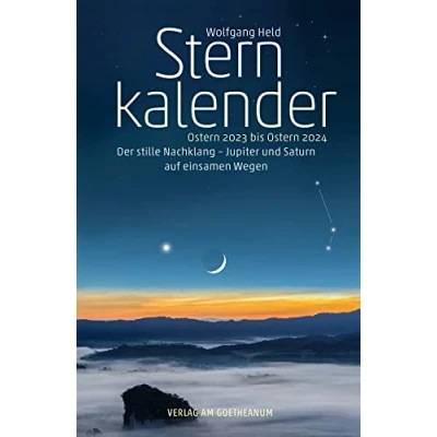 Bild av Sternkalender Ostern 2023 bis 2024: Der stille Nachklang Jupiter und Saturn auf einsamen Wegen