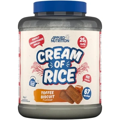 Bild av Applied Nutrition Cream Of Rice Toffee Biscuit 2Kg
