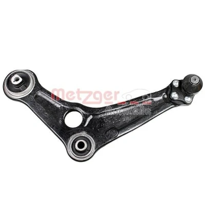 Bild av METZGER 58126601 Bras de suspension avec rotule suspension, support en caoutchouc Essieu avant gauche barre oscillant transversal