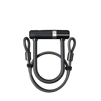 Bild av AXA Newton U Lock Minikabel Svart, 150 mm x 14