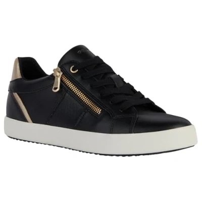 Bild av Geox Dam D BLOMIEE E sneakers, svart/LT guld, 40 EU, Svart ljus EU