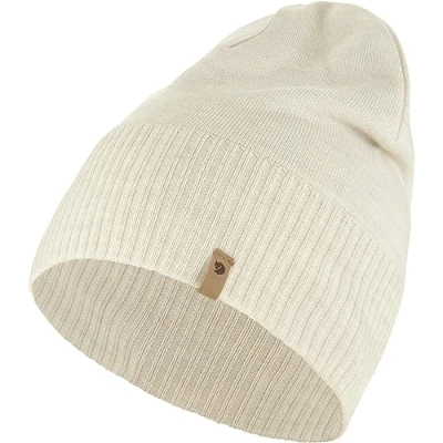 Bild av Fjällräven Vit traditionalbeanie Beanie Merino Lite Hat Chalk White @ Hatstore