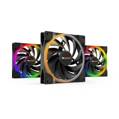 Bild av be quiet! Light Wings 140mm PWM Triple Pack high speed Computer case Fan 14 cm Black 3 pc(s)