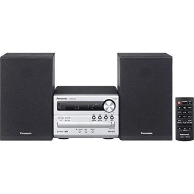Bild av Panasonic SC PM250EG S Audiosystem, HiFi, Bluetooth, Svart/Silver