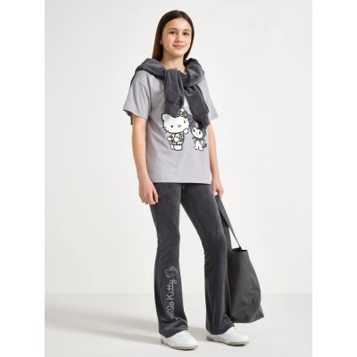 Bild av Lindex Hello Kitty Tygbyxor för barn, Storlek: 128, Dark grey