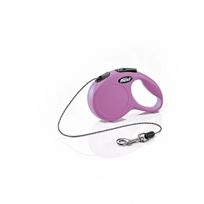 Bild av New Classic Cat Cord Flexikoppel Rosa Xs 3m