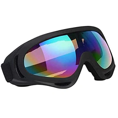 Bild av Vicloon skidglasögon, snöglasögon unisex, dimma och 100% UV skydd, snöskoter utomhussport skidglasögon för skidåkning, skridskoåkning, snowboard