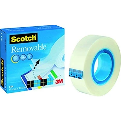 Bild av Scotch Avtagbar magisk tejp 1 rulle 19 mm x 32,9 m
