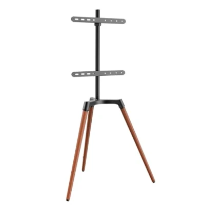 Bild av myWall Wall 20 L HT TV stativ 127,0 cm (50) 165,1 (65) golvstativ, höjdjusterbar, roterbar svart, valnöt