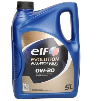 Bild av Elf Evolution Full Tech VSX 0W 20 5I Huile moteur 2214229 VOLKSWAGEN: Polo VI, Caddy V Van, Golf VIII 3/5 portes, AUDI: Q2, A1 Citycarver