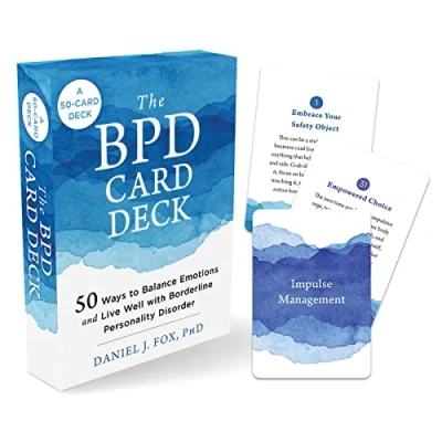 Bild av The BPD Card Deck: 52 Ways to Balance Emotions and Live Well with Borderline Personality Disorder