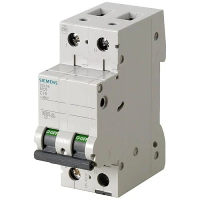 Bild av Siemens 5SL65166 miniatyr styrströmbrytare 6 KA 1 P + N b 16 a