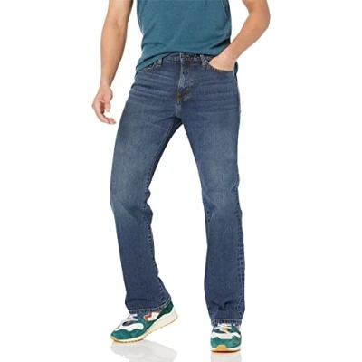 Bild av Amazon Essentials Herr Straight Fit Bootcut Jean, Medium Tvätt, 28 B x 30 L