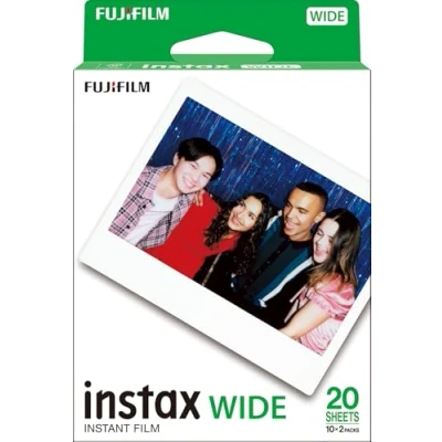 Bild av INSTAX WIDE ISO 800 snabbfilm med vit kant, 2 x 10 skott pack