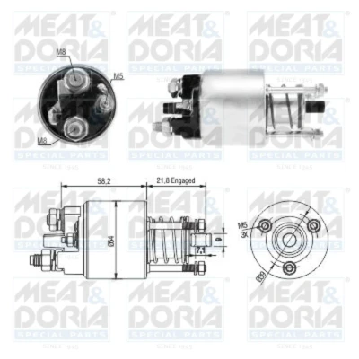 Bild av Magnetbrytare, startmotor MEAT &amp; DORIA 46281