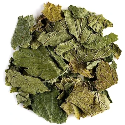 Bild av Black Currant Organic Leaf Tea Great With Deserts Ribes Nigrum The Bush 100g