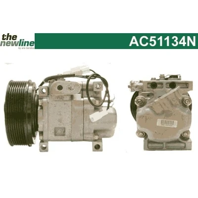 Bild av The NewLine AC51134N Compresseur De Climatisation H12A1AE4DC MAZDA: 5, 6 5 portes, 3 portes