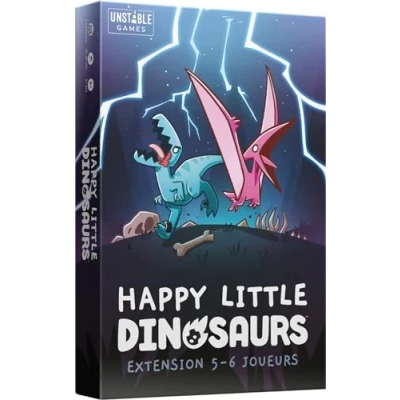 Bild av Asmodee TeeTurtle Happy Little Dinosaurs: Expansion 56 spelare Brädspel Kortspel Vuxenspel och barn från 8 år 2 till 6 Svensk version