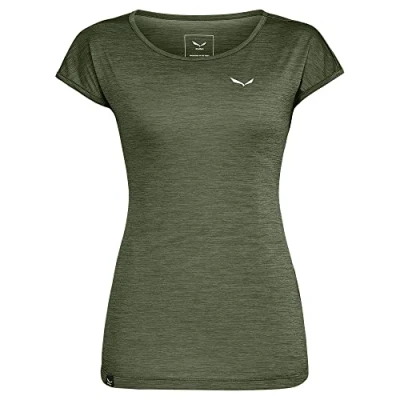 Bild av Salewa PUEZ DRY TEE Tshirt till träning, Storlek: 34, Dark olive melange