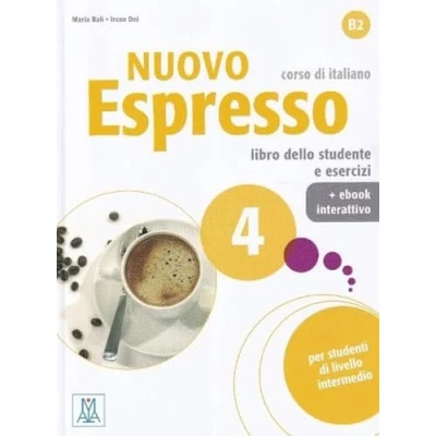 Bild av Nuovo espresso. Libro dello studente e esercizi. Corso di italiano B2. Con book (Vol. 4): + ebook interattivo