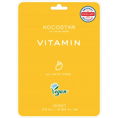 Bild av Kocostar Vitamin Mask Sheet 25 ml