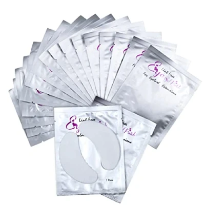 Bild av Under Eye Gel Pads 100 par set ögonfrans förlängningsdynor gör det själv lösögonfrans ögonfransförlängning makeup ögongelplåster