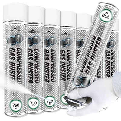 Bild av AABCOOLING Home&amp;Office Compressed Gas Duster Frysspray till 50*C 750ml Värdepaket 7 st Kall Spray, Frysvätska, Produkt för Att Frysa Rör, Frysningsspray, Frysning av Elektroniska Kretsar