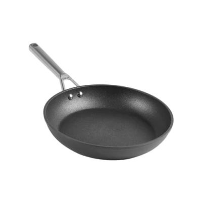 Bild av Ninja Foodi ZEROSTICK 28 cm stekpanna, hållbar, non stick belagd, hårt anodiserat aluminium, induktionssäker, diskmaskinssäker, ugnssäker upp till 260 C, handtag i rostfritt stål, grå, C30028EU