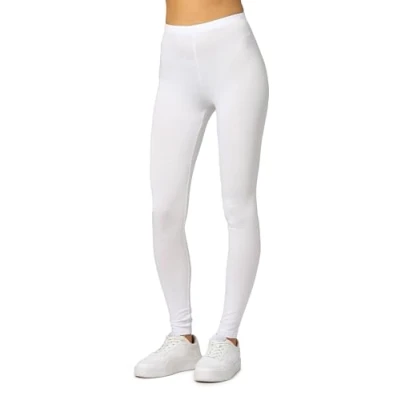 Bild av Merry Style Dam Långa Leggings MS10 143 (Vit, XL)