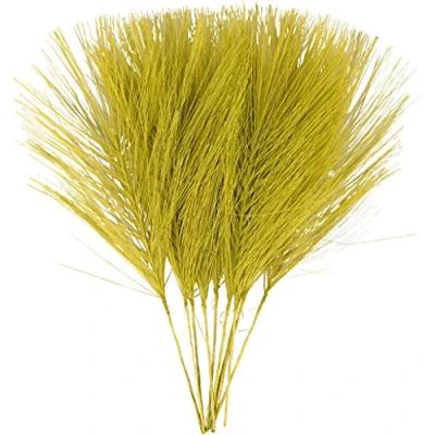 Bild av Creativ Company Artificial feathers Green 10 pcs.