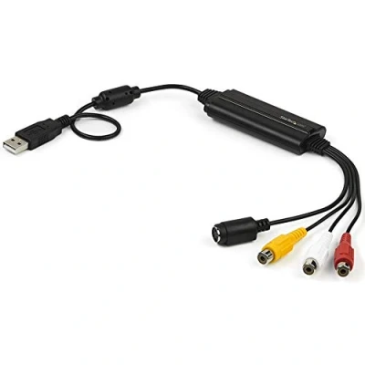 Bild av StarTech.com USB video capture adapter S / Composite to 2.0 Cable with TWAIN Support Analog Digital Converter Windows Only