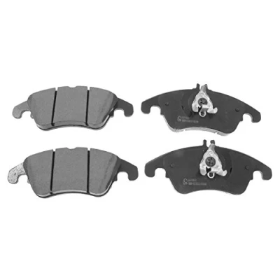 Bild av BLUE PRINT ADU174201 Jeu de plaquettes frein Essieu avant préparé pour indicateur d&#039;usure avec clip piston, kit vis