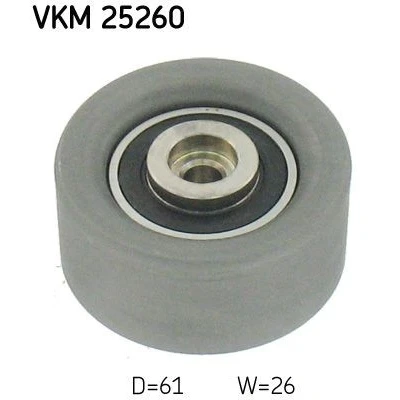 Bild av SKF VKM 25260 Poulie renvoi/transmission, courroie de distribution OPEL: Insignia A 3/5 portes, Sports Tourer, Corsa D portes