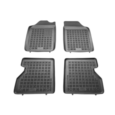 Bild av REZAW PLAST 201913 Ensemble de tapis sol Caoutchouc avant et arrière 4 noir Sur mesure RENAULT: Kangoo I