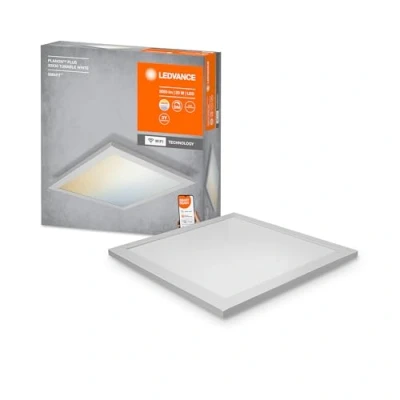 Bild av LEDVANCE Smart LED panellampa med WiFi teknik för inomhus, ljusfärg kan ändras (30006500 K), 600 mm x mm, kompatibel Google och Alexa Voice Control, SMART+ PLANON PLUS Tunable White