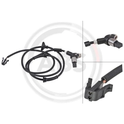Bild av A.B.S. 30325 Capteur ABS passif 1285 noir SKODA: FELICIA 1