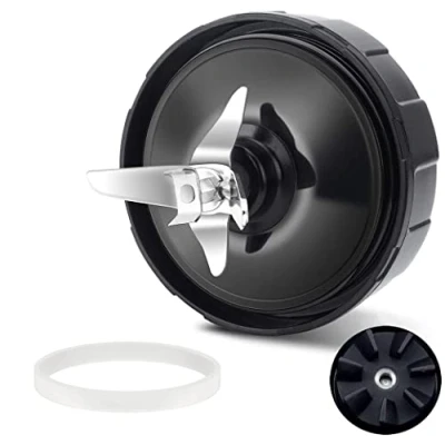 Bild av för blender blad ersättning 7 fenor Ninja Pro Extractor Blade kompatibel med Nutri Auto iQ BL480 BL481 BL482 30 BL487 BL492 silikongummipackningar tätningsring mixerfäste