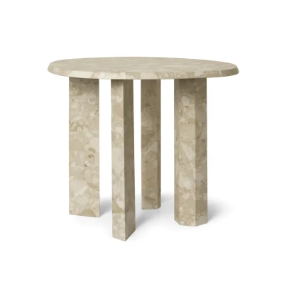 Bild av Ferm Living Taula Side Table Sidobord Sand Ø: 54.4 x H: 45 cm
