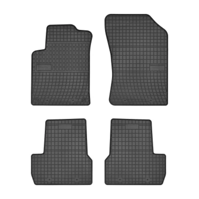 Bild av FROGUM 0642 Ensemble de tapis sol Caoutchouc avant et arrière 4 noir Sur mesure CITROËN: C3 II