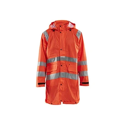Bild av REGNJACKA 4324 2000 VARSEL LEVEL1 VARSELORANGE 4XL Beijerbygg Byggmaterial