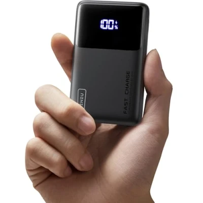 Bild av INIU Power Bank, 22,5 W Ultra Slim 10 000 mAh powerbank snabbladdning LED display bärbar laddare PD3.0 QC4.0, 3A utgångar ficklampa mobiltelefonbatteri kompatibel med iPhone 16 15 14 13 Samsung S24