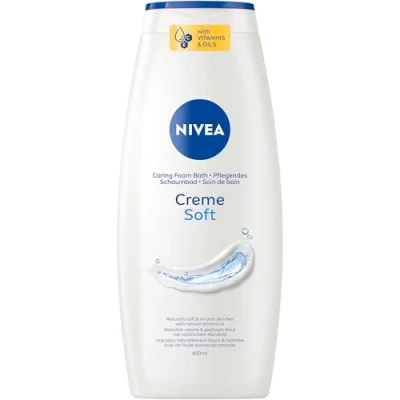 Bild av NIVEA närande skumbad grädde mjuk 650 ml
